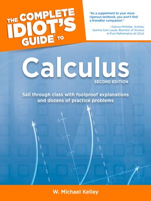 cover image of The Complete Idiot's Guide to Calculus